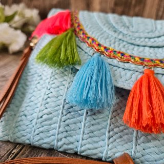 Clutch azul