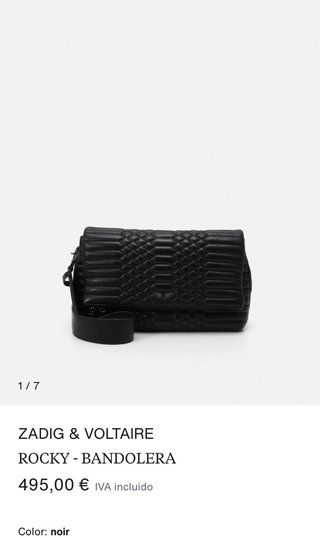 Bolso Zadig & Voltaire Rocky Bandolera