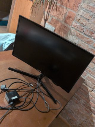 Monitor Samsung Curvo Negro