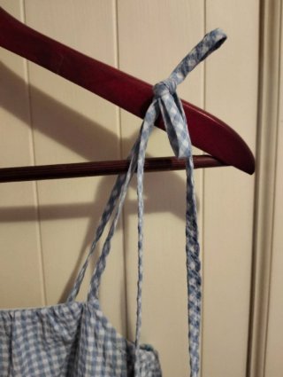 Vestido cuadros