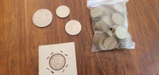 Moneda 5 Pesetas Franco 1957.