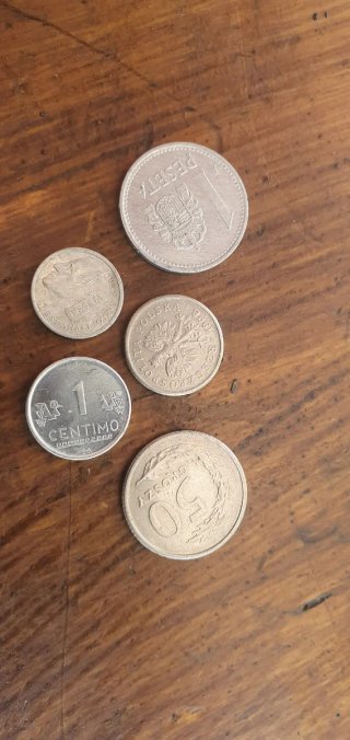 Moneda 5 Pesetas Franco 1957.