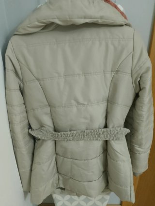 Abrigo Formula Joven Beige Talla M
