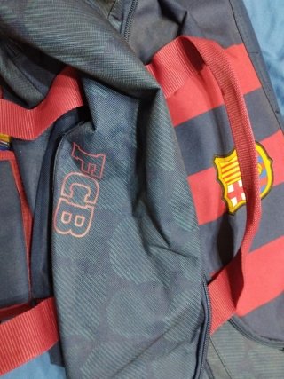 Bolsa Deportiva FC Barcelona Azul y Roja