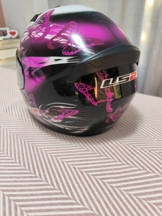 Casco moto mujer