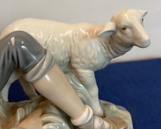 Porcelana Lladró El Descanso del Pastor