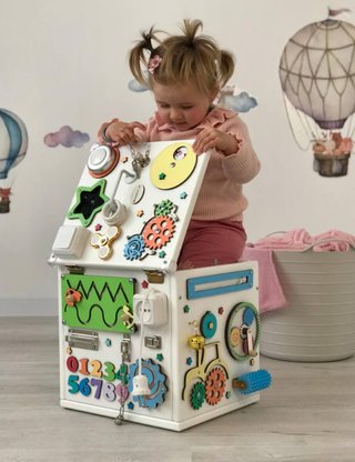 Cubo Sensorial Montessori