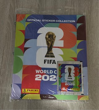 Álbum Panini Mundial 2026 + 1 sobre de cromos