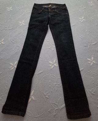 Lote 7 Pantalones Vaqueros Grises, azules y negros