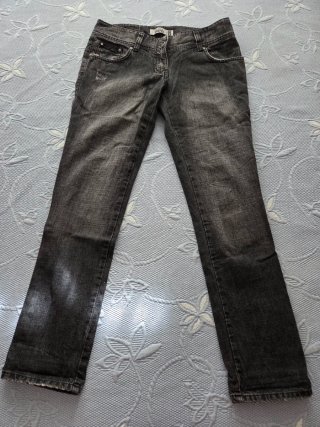 Lote 7 Pantalones Vaqueros Grises, azules y negros