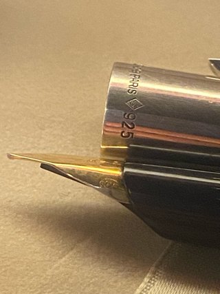 S.T. Dupont Classique Stilografica Ag925 Oro 18k