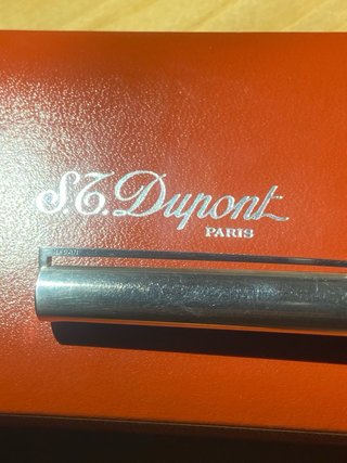 S.T. Dupont Classique Stilografica Ag925 Oro 18k