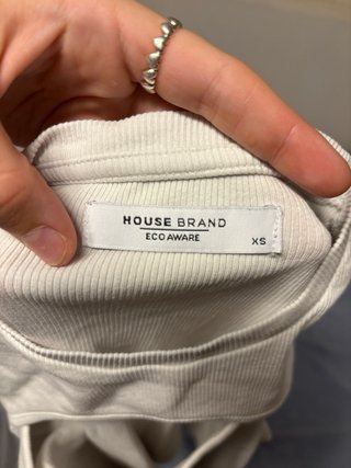 Top blanco House Brand Talla XS