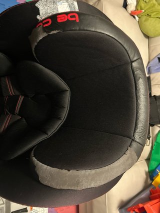 Silla de coche negra