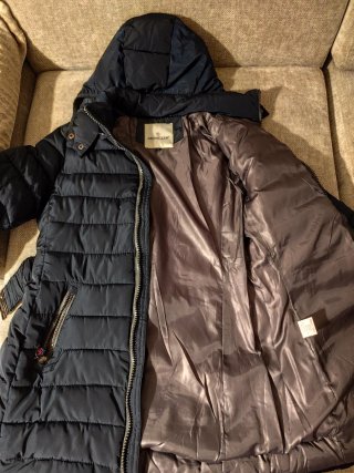 Anorak Moncler Negro T. L