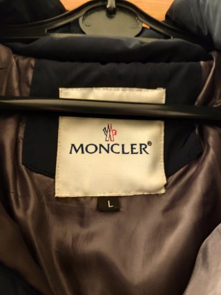 Anorak Moncler Negro T. L