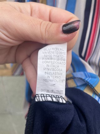 Vestido NUEVO de rayas multicolor