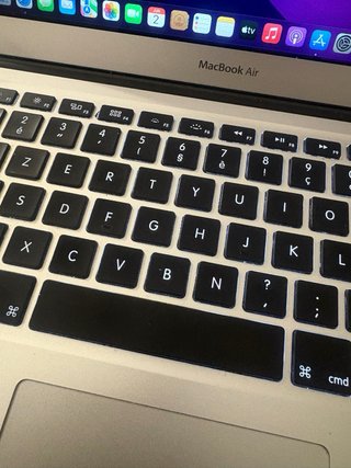 MacBook Air 13 2017 Plata