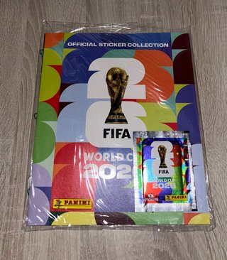 Álbum mundial 2026 + un pack de cromos