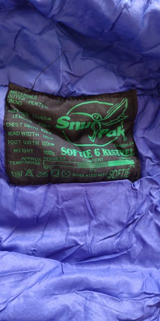 Saco de dormir Kestrel Softle 6