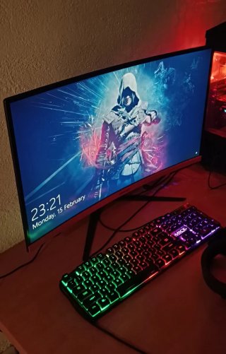 Monitor 27 120Hz Curvo