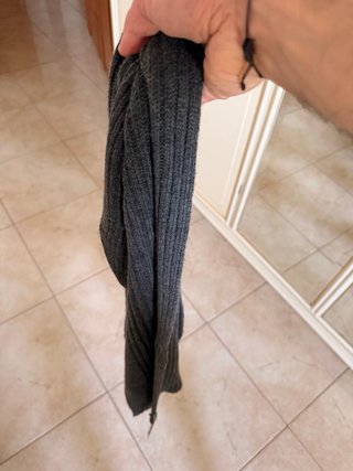 Sciarpa Woolrich grigia in lana