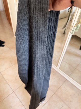 Sciarpa Woolrich grigia in lana