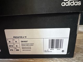 Adidas Predator .4 TF Talla 43 1/3 Nuevas