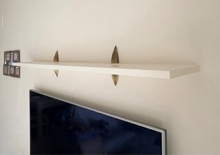 Conjunto muebles de salón Madera Maciza. Blanco