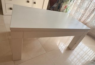 Conjunto muebles de salón Madera Maciza. Blanco