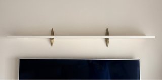 Conjunto muebles de salón Madera Maciza. Blanco