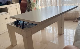 Conjunto muebles de salón Madera Maciza. Blanco