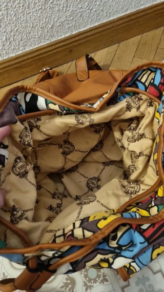 Mochila HT London multicolor dibujos