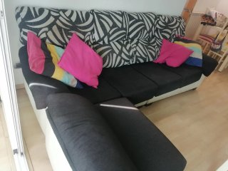 Sofá moderno 2,40m chaise longue