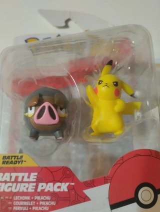Pokémon Battle Figure Pack Lechonk + Pikachu
