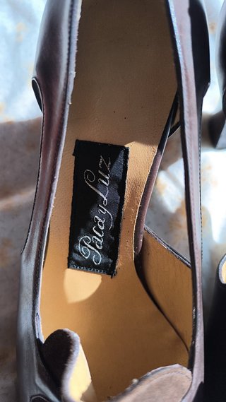 Zapatos Paca y Luz Marrones Talla 38