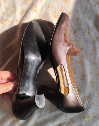Zapatos Paca y Luz Marrones Talla 38
