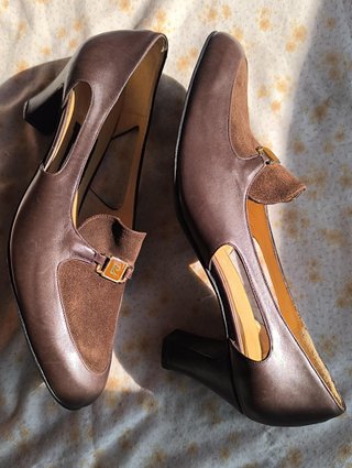 Zapatos Paca y Luz Marrones Talla 38