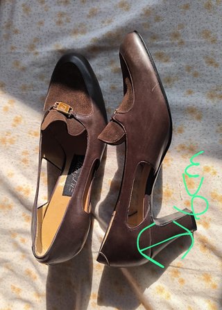 Zapatos Paca y Luz Marrones Talla 38