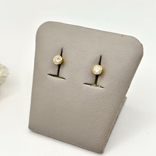 Pendientes de oro 18kt con diamantes