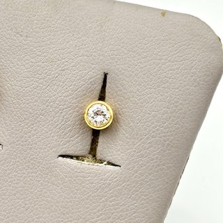 Pendientes de oro 18kt con diamantes