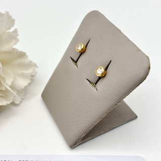 Pendientes de oro 18kt con diamantes