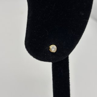 Pendientes de oro 18kt con diamantes