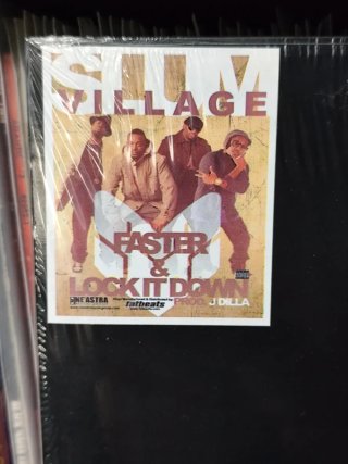 Vinilo Rap Slum Village - Faster/Lock It Down 12"