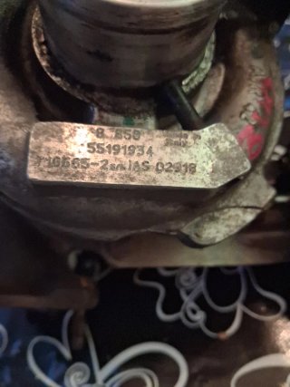 Turbo garret fiat stilo/alfa romeo