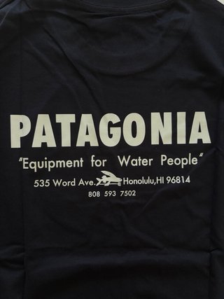 T-shirt Patagonia Honolulu Preta L