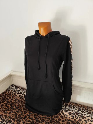 Vestido Sudadera Moschino Negro