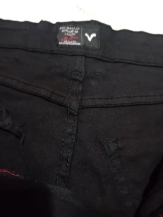 Pantalón vaquero elástico Voi Jeans Co. negro