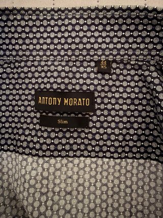 Camicia Antony Morato fantasia blu