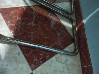 Juego de 4 sillas de comedor beige